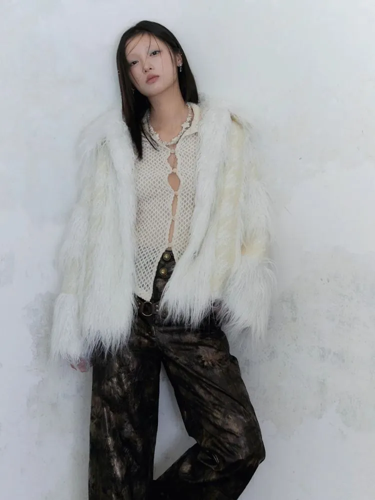 Pure Lust Patchwork Fur Warm Coat【s0000004955】