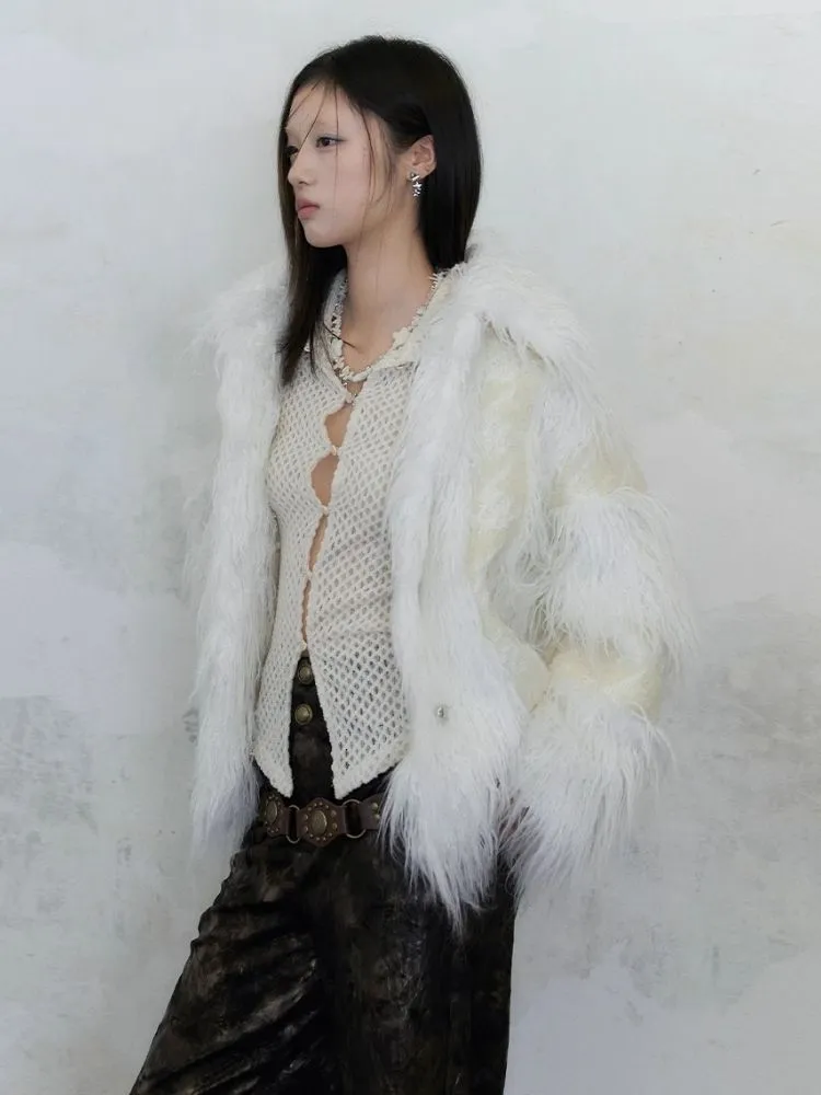 Pure Lust Patchwork Fur Warm Coat【s0000004955】