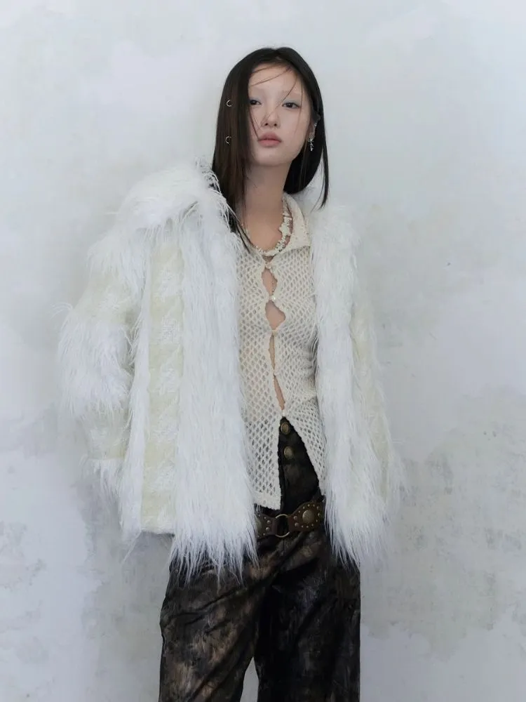 Pure Lust Patchwork Fur Warm Coat【s0000004955】