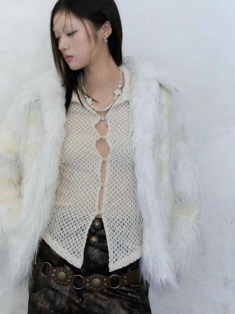 Pure Lust Patchwork Fur Warm Coat【s0000004955】