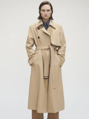 Rain Guard Trench Coat in Khaki