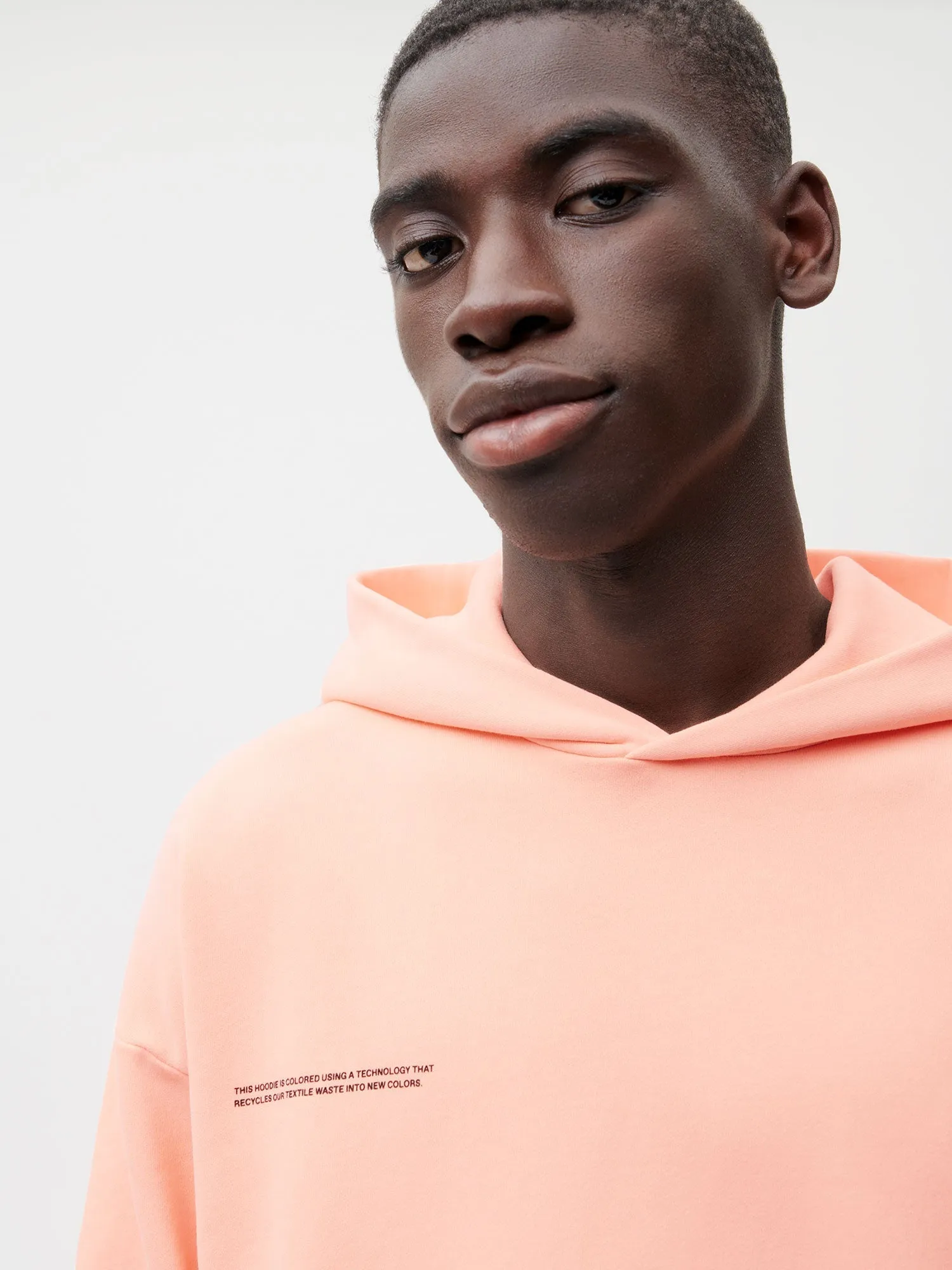 Re-Color Hoodie—apricot orange