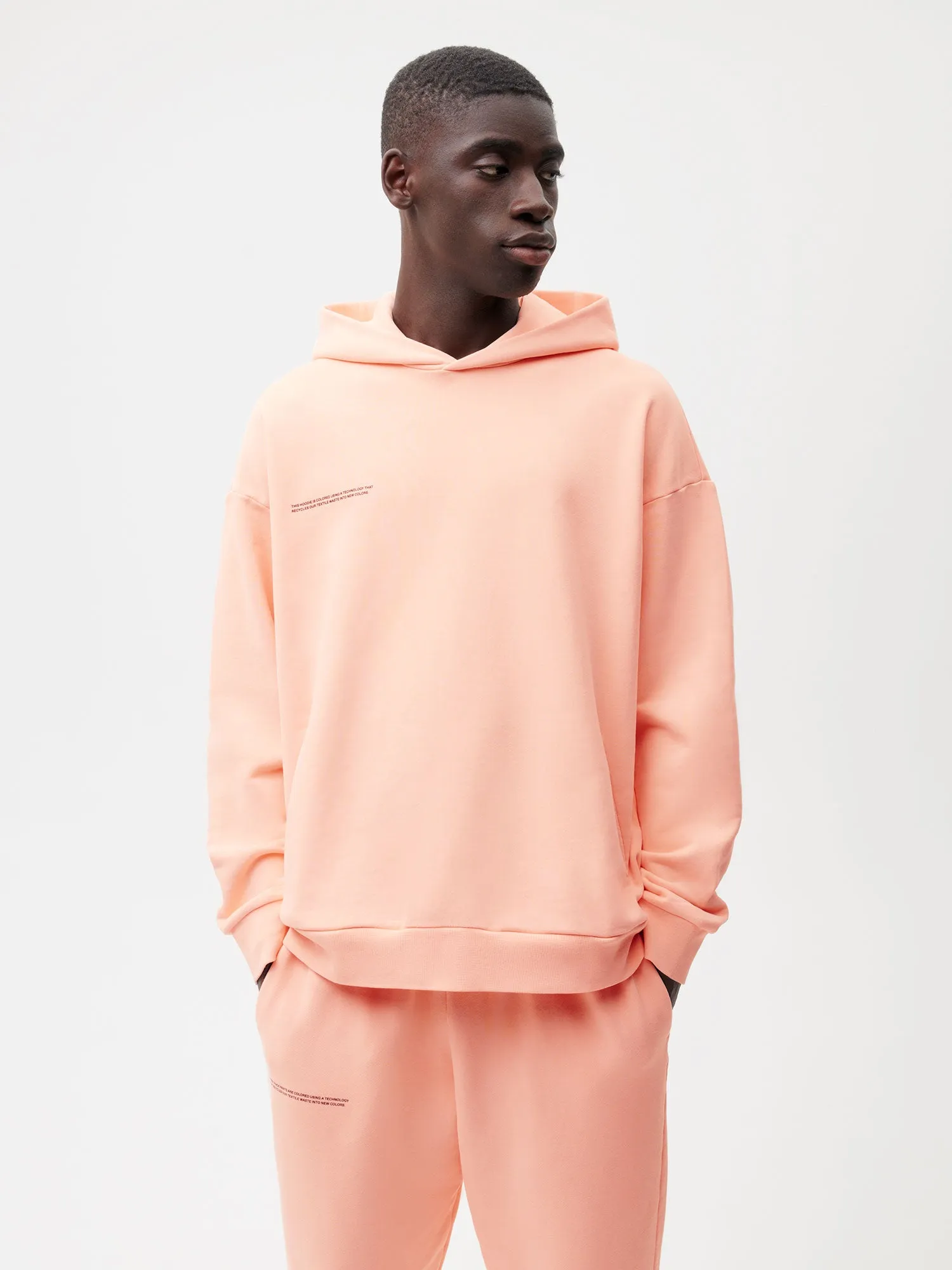 Re-Color Hoodie—apricot orange