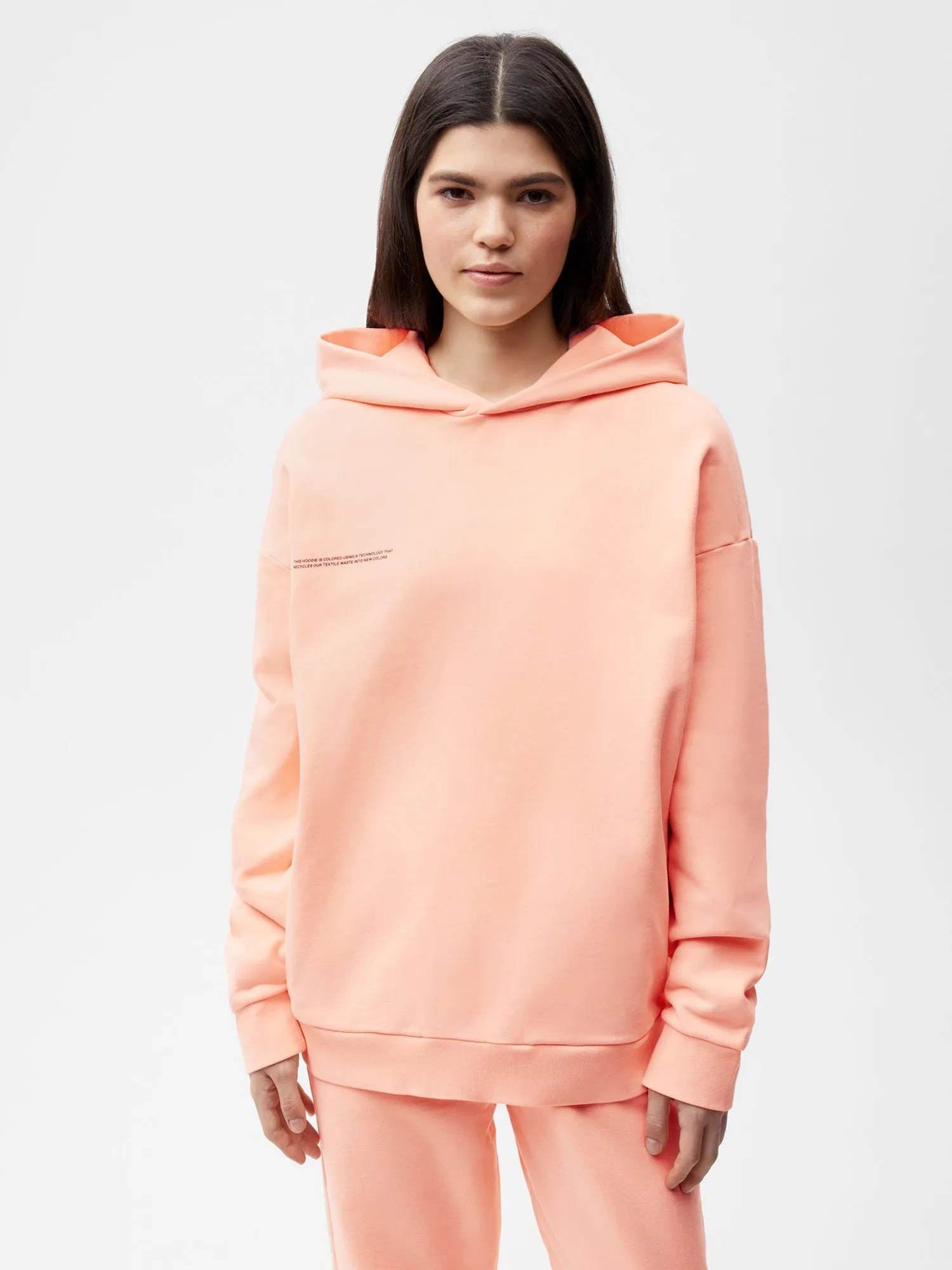 Re-Color Hoodie—apricot orange