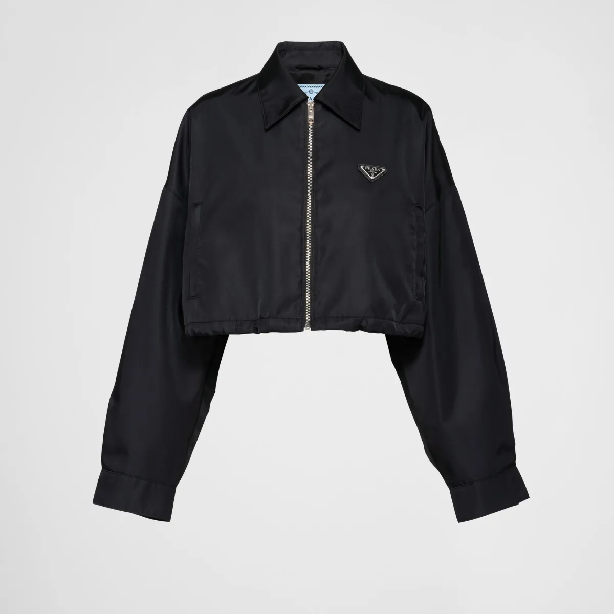 Re-Nylon cropped blouson jacket