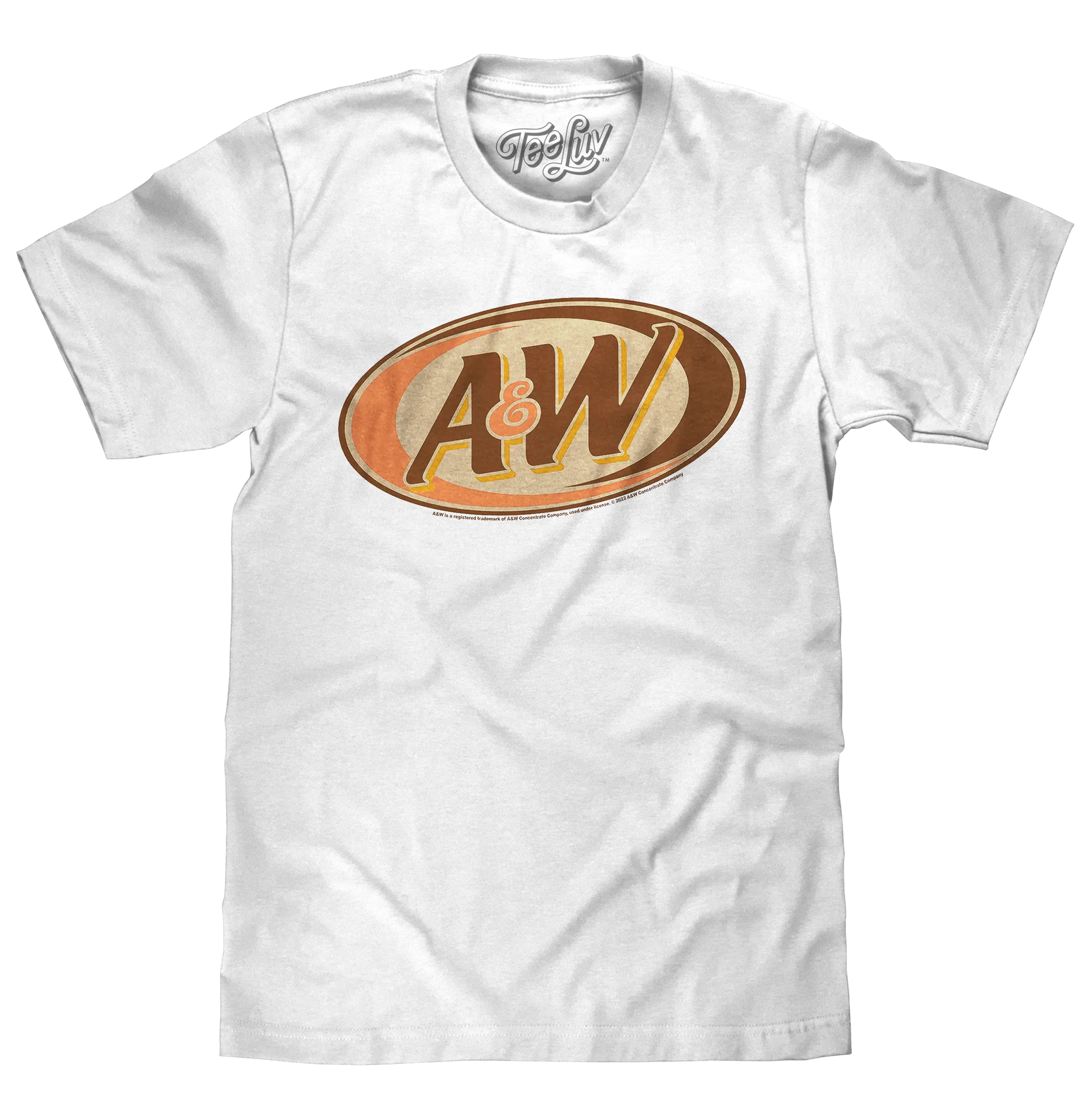 Retro A&W Root Beer Logo T-Shirt - White