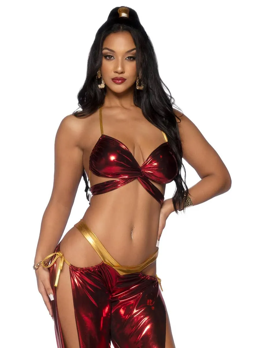 Ruby Desert Princess Womens Sexy Red Costume