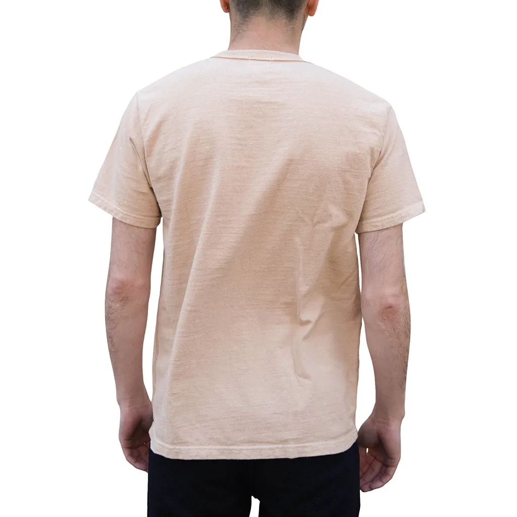 Samurai Jeans SJST-SC02 Organic Cotton Henley (Light Chestnut)