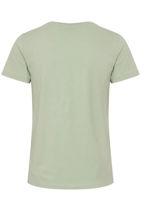 Sanla Leaf T-Shirt - Frosty Green