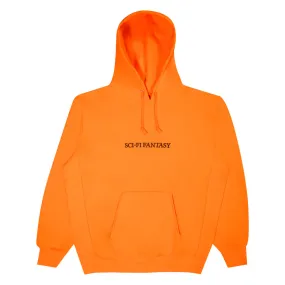 Sci Fi Fantasy Logo Hoodie Orange