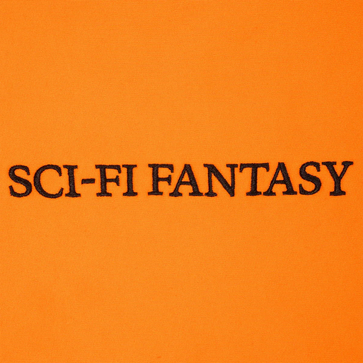 Sci Fi Fantasy Logo Hoodie Orange