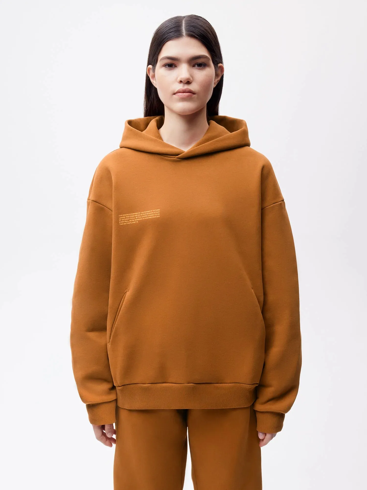 Signature Hoodie - Autumn Leaves—oak orange