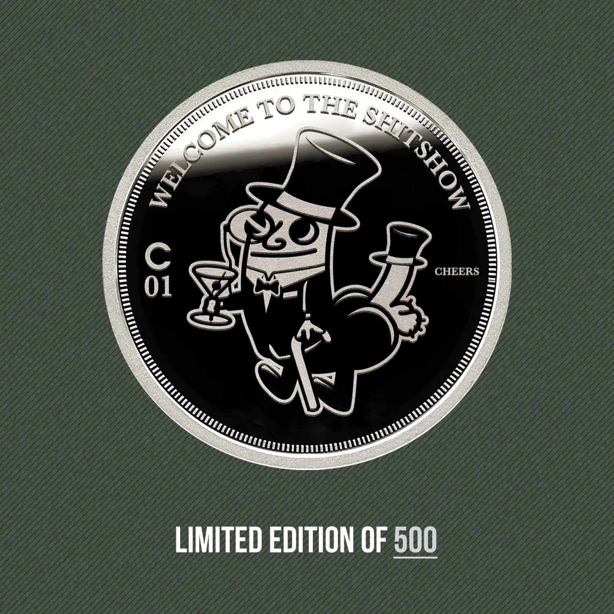 Sir Dickbutt Extra Fancy Silver Coin 1 oz