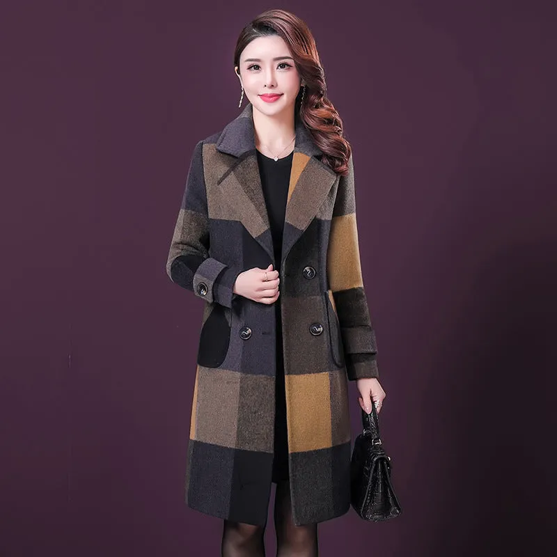 Slim Mid Length winter Coat