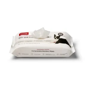 Snooza Skin and Coat Care Pet Wipes 80 Pack