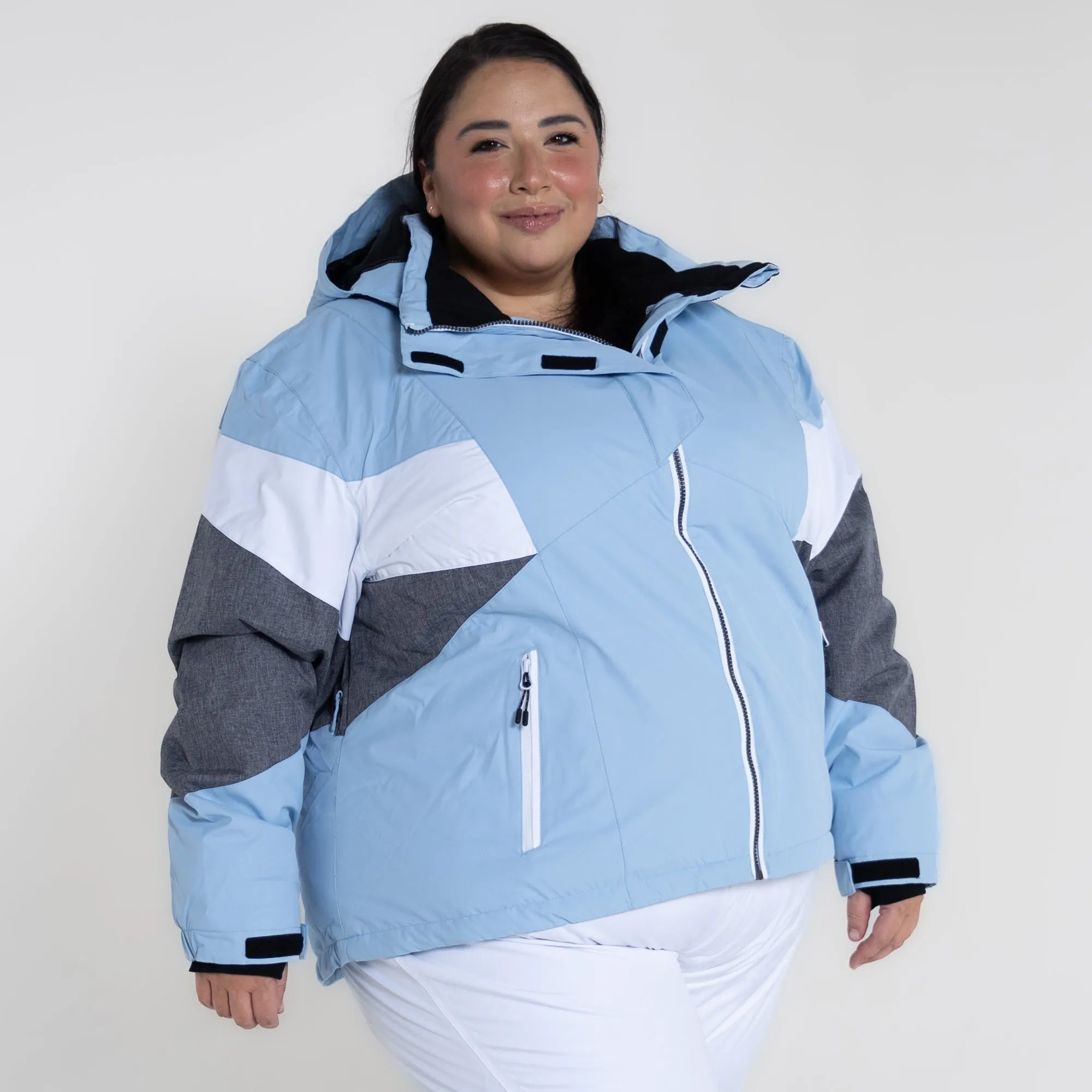 Snow Country Outerwear Women’s Plus Size Ski Jacket Coat 1X-6X Moonlight Insulated Winter