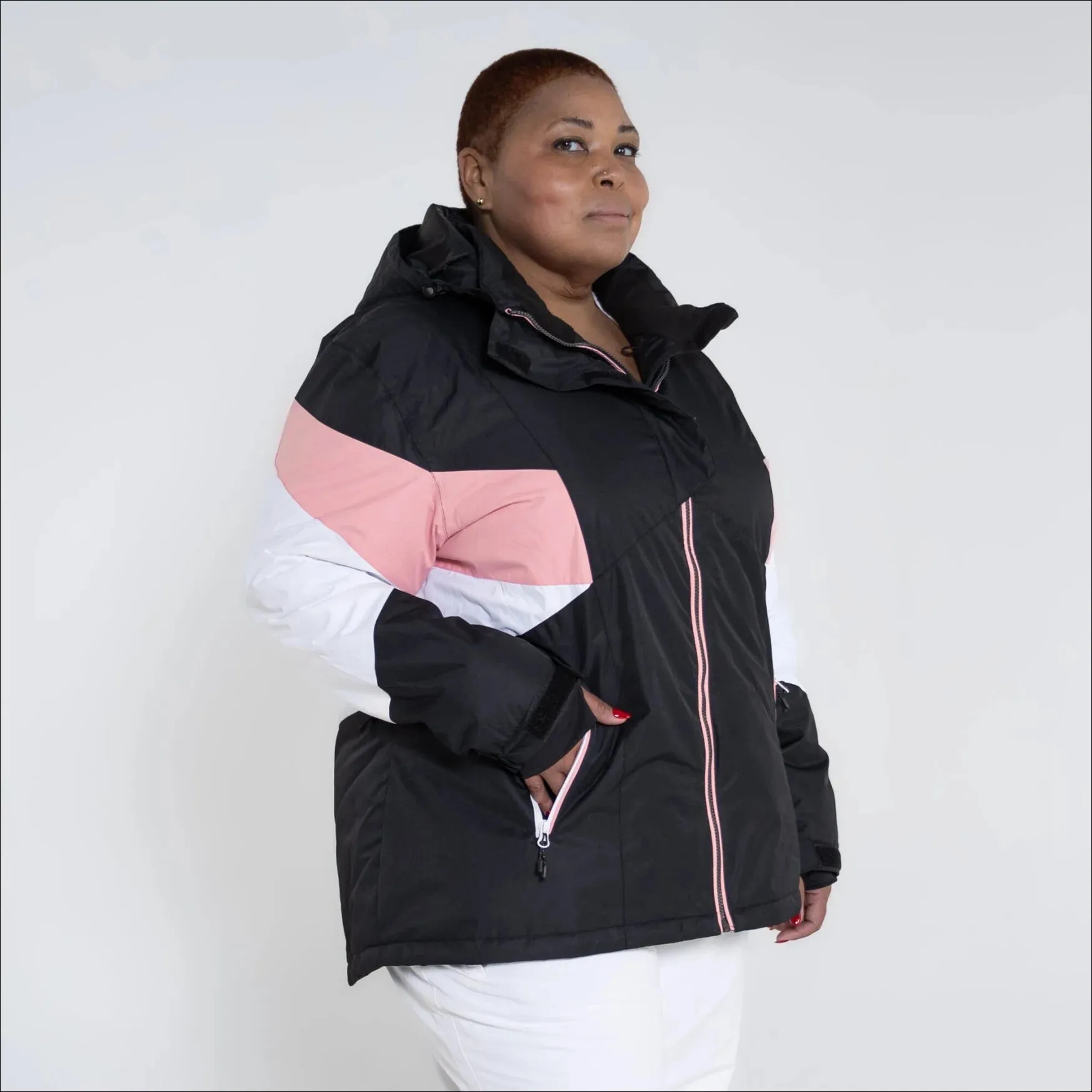 Snow Country Outerwear Women’s Plus Size Ski Jacket Coat 1X-6X Moonlight Insulated Winter