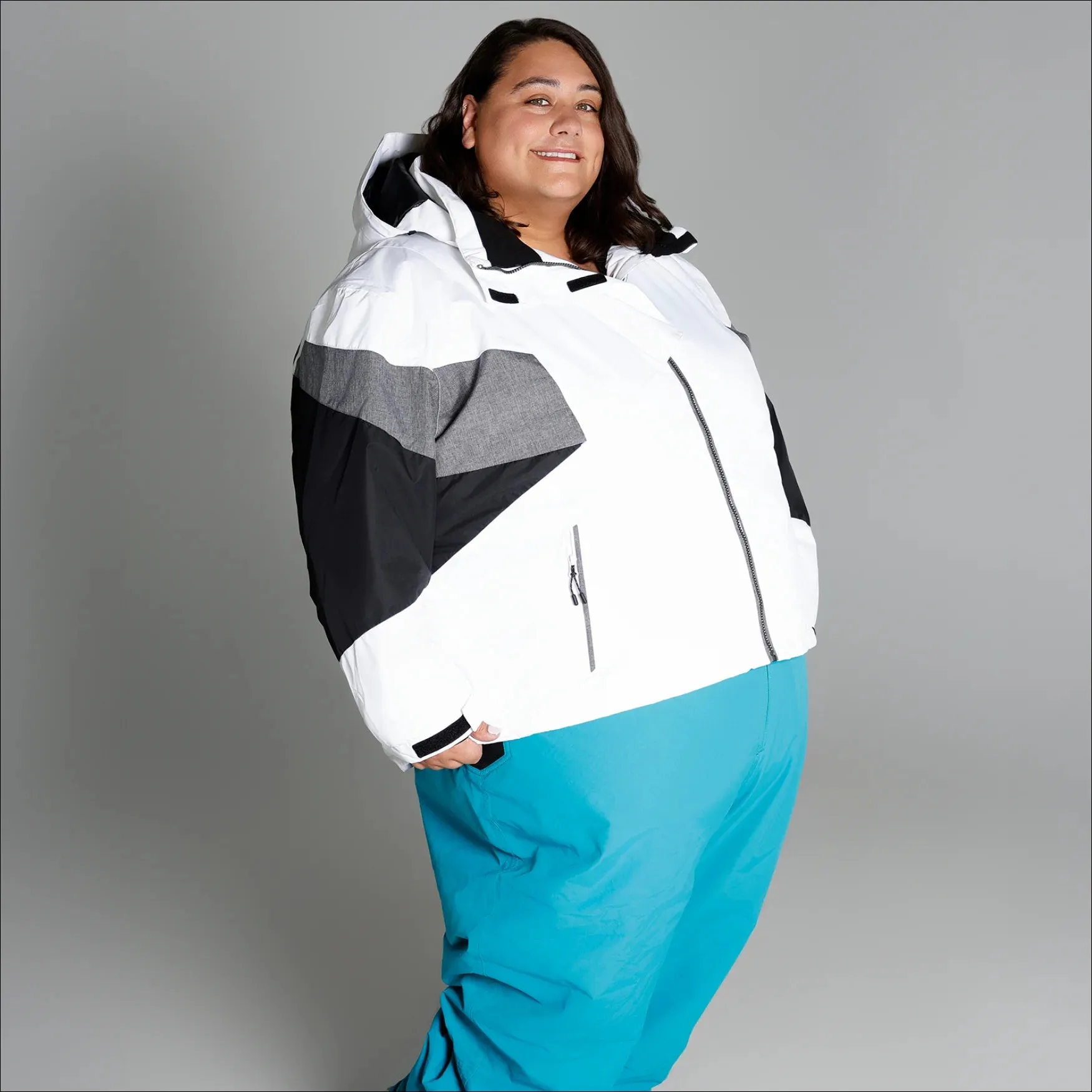 Snow Country Outerwear Women’s Plus Size Ski Jacket Coat 1X-6X Moonlight Insulated Winter