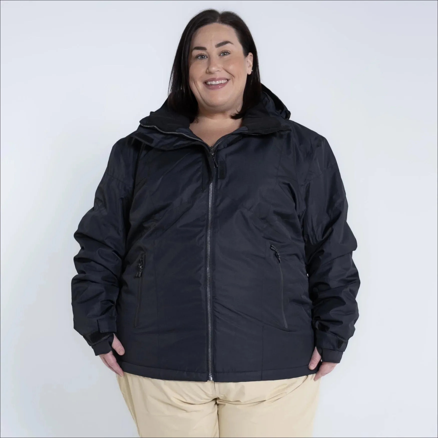 Snow Country Outerwear Women’s Plus Size Ski Jacket Coat 1X-6X Moonlight Insulated Winter