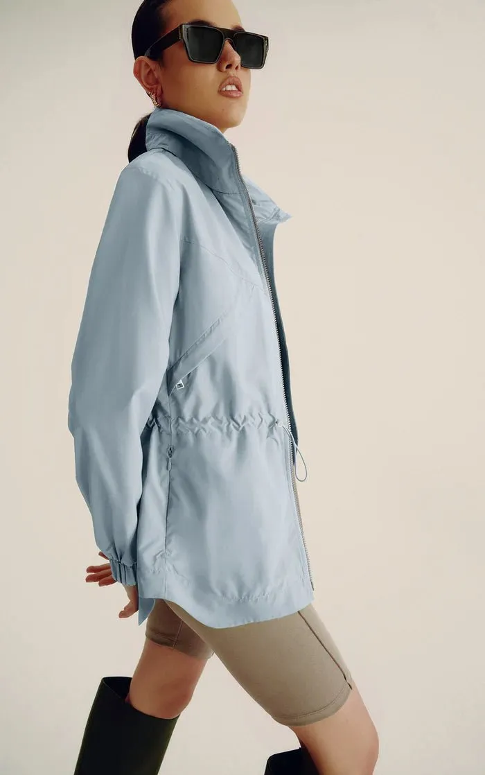 SOIA&KYO RAVEN - Straight-Fit Utility Jacket With Hood