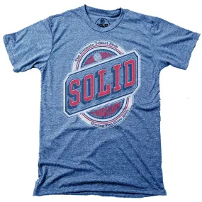 Solid Threads Beer Label Logo T-shirt