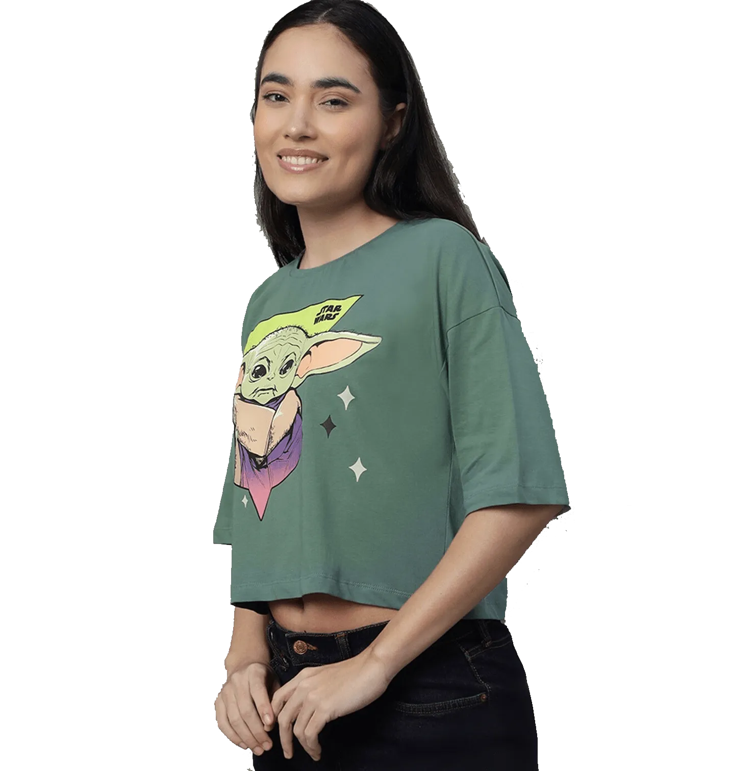 Star Wars 1017 Frosty Green Women T Shirt