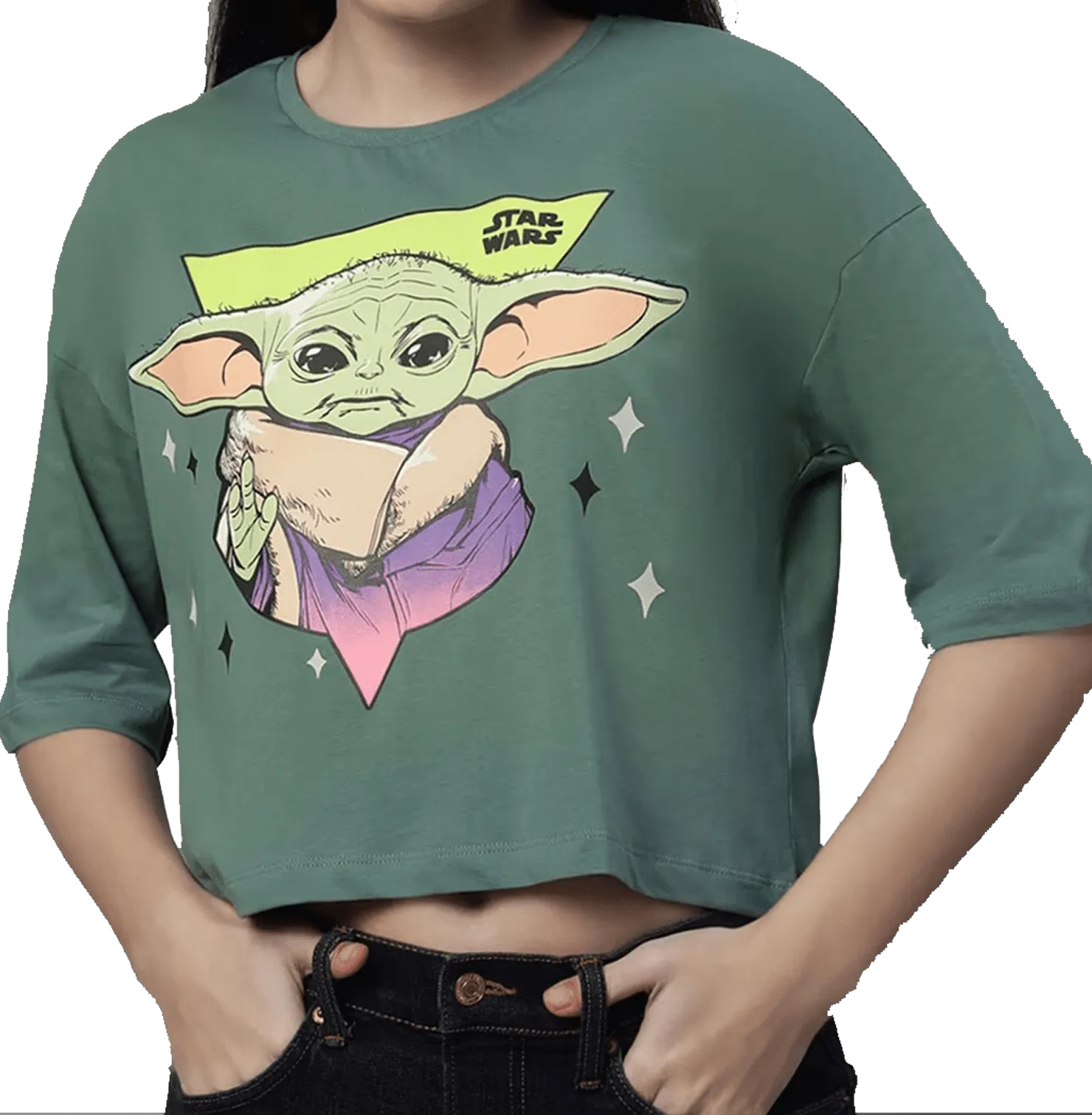 Star Wars 1017 Frosty Green Women T Shirt