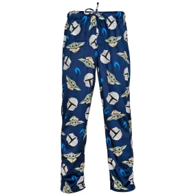 Star Wars The Mandalorian and the Child Grogu Sueded Fleece Sleep Pants