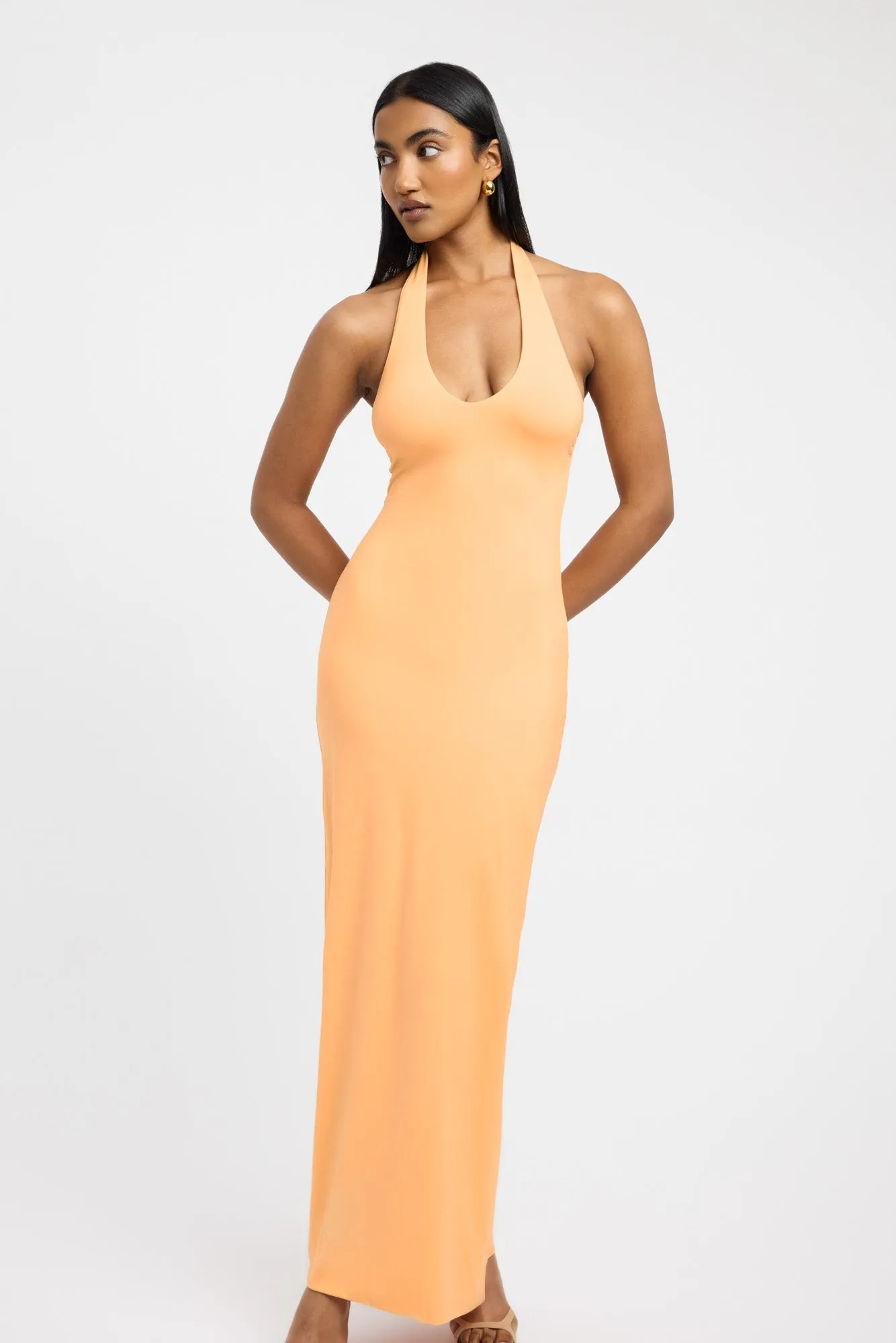 Stella Halter Maxi Dress