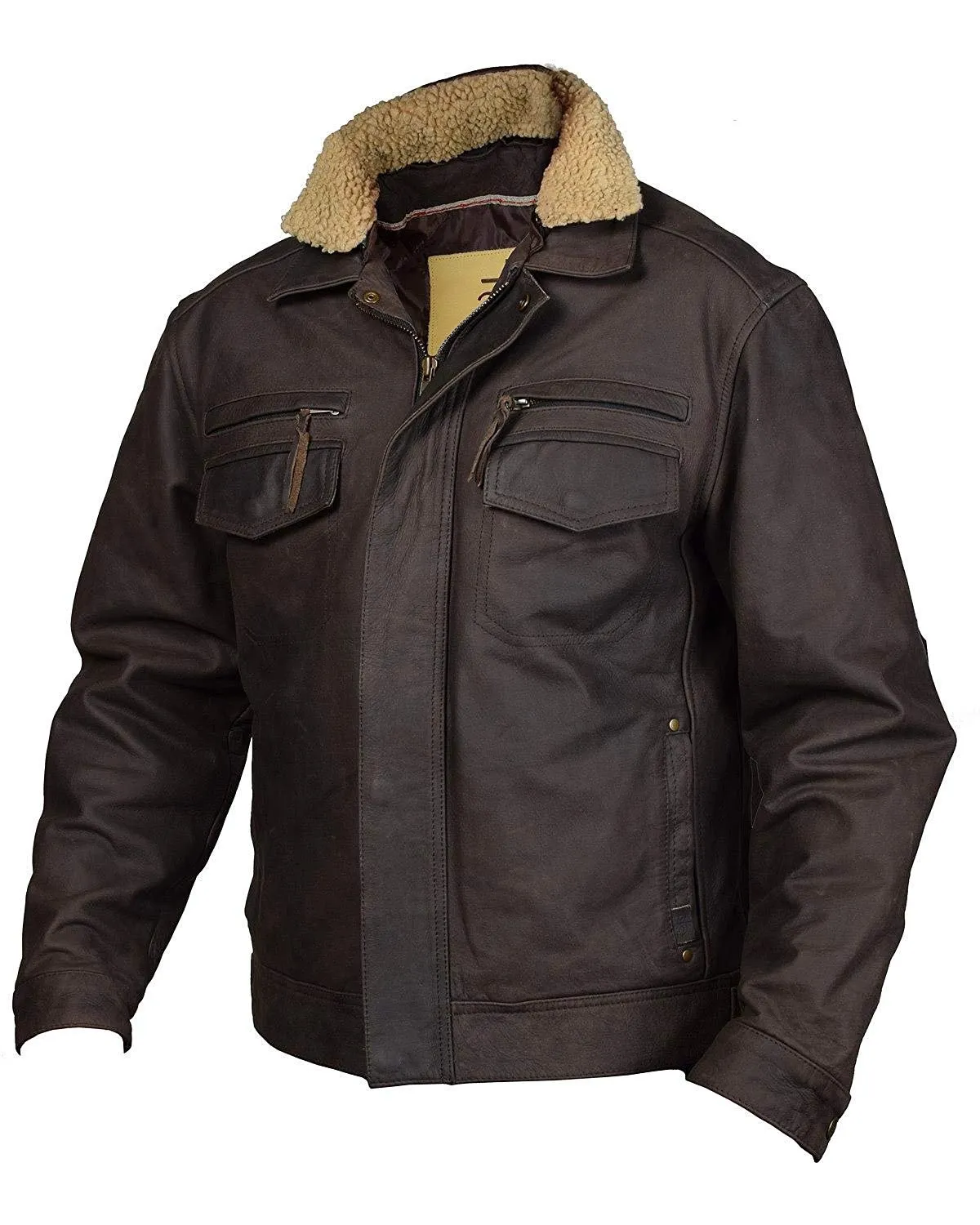 STS Ranchwear by Carroll Men's Scout Jacket Brown STS5176