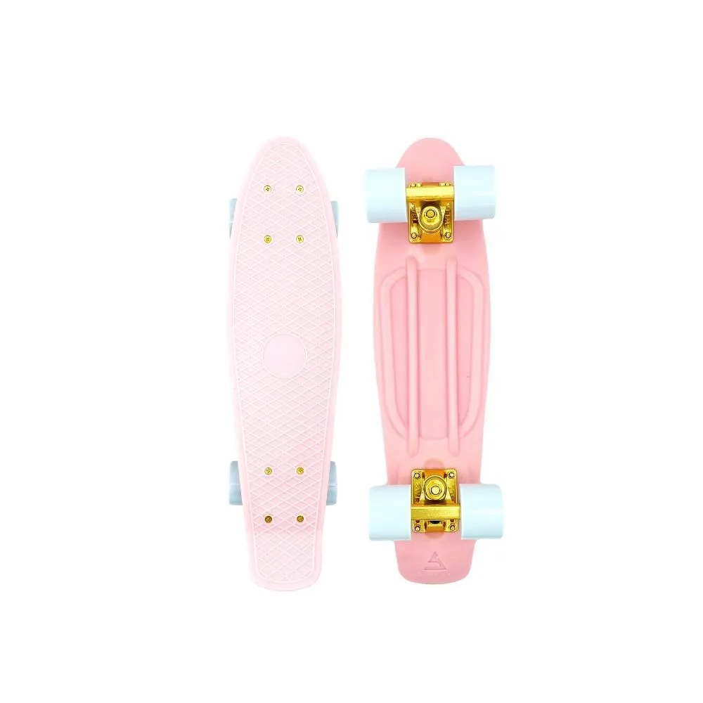 Swell 22" Complete Coral Pink Gold mini Skateboard