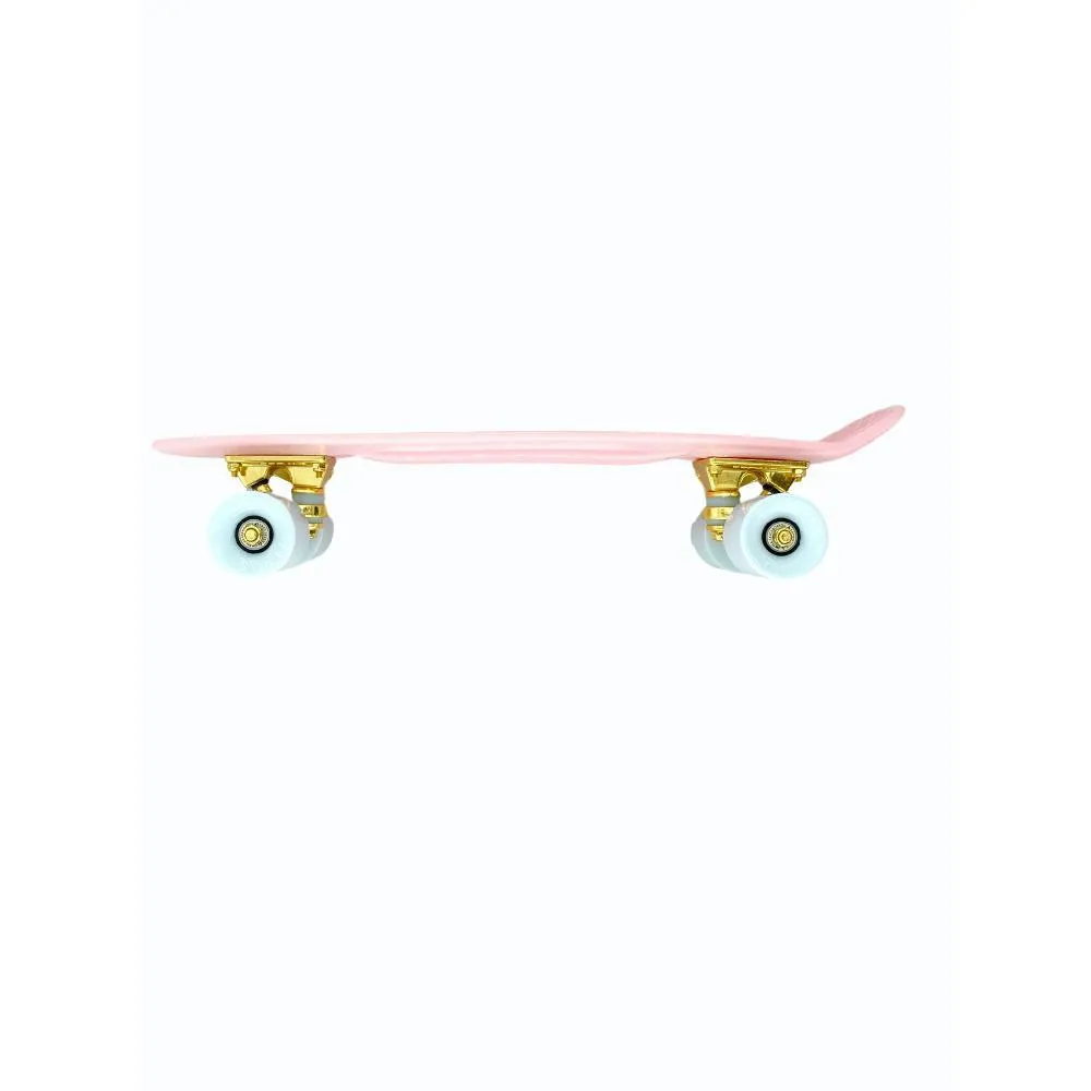 Swell 22" Complete Coral Pink Gold mini Skateboard