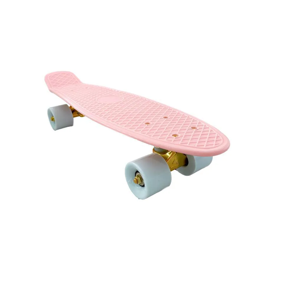 Swell 22" Complete Coral Pink Gold mini Skateboard