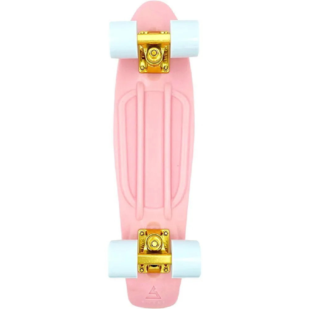 Swell 22" Complete Coral Pink Gold mini Skateboard