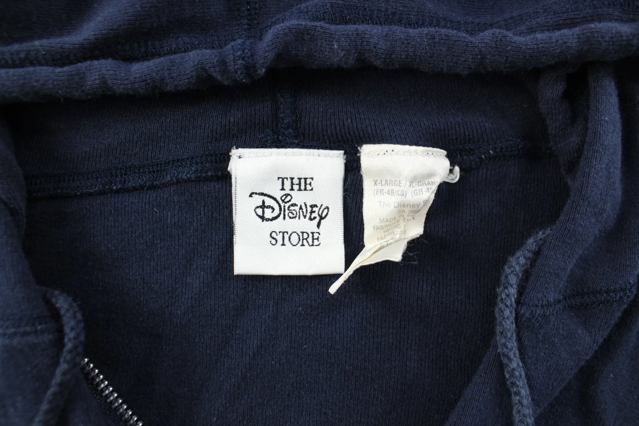 The Disney Store Embroidered Cabin Class Zip Up Jacket