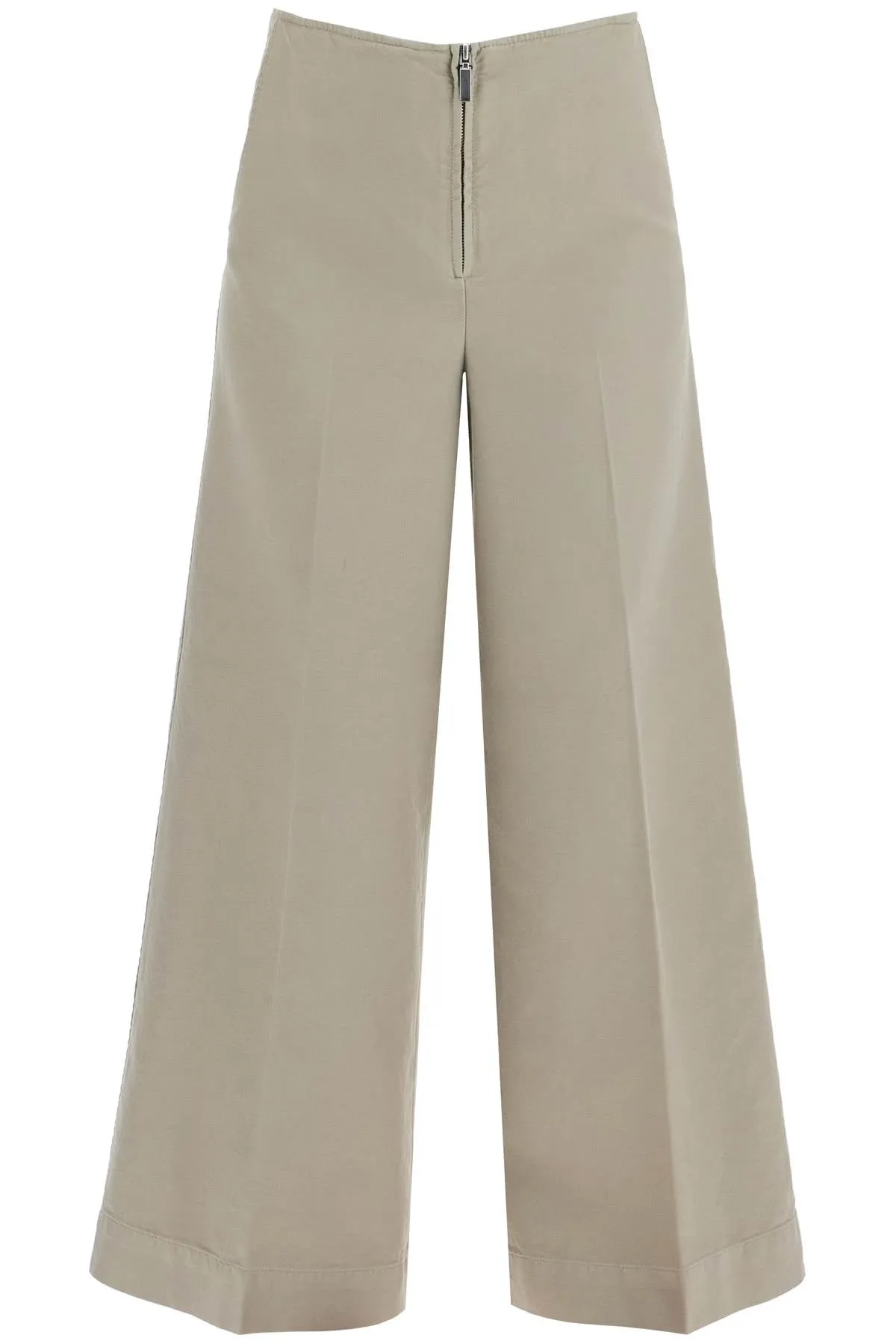 Toteme zip-front wide trousers