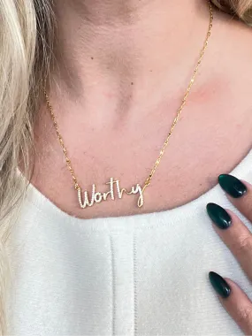 Treasure Jewels Worthy Gold Necklace