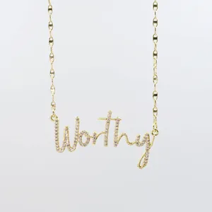 Treasure Jewels Worthy Gold Necklace