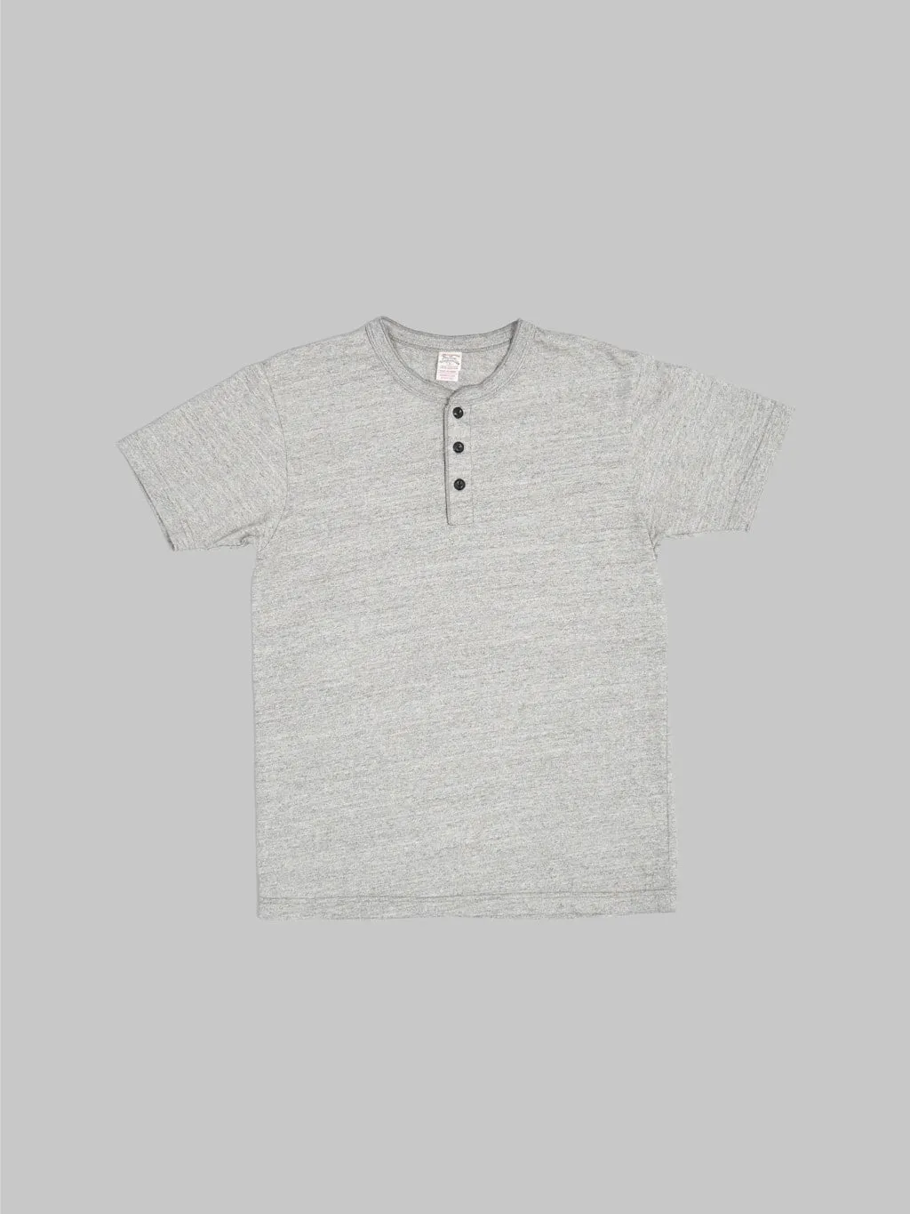 UES Ramayana Henley Neck T-Shirt Grey