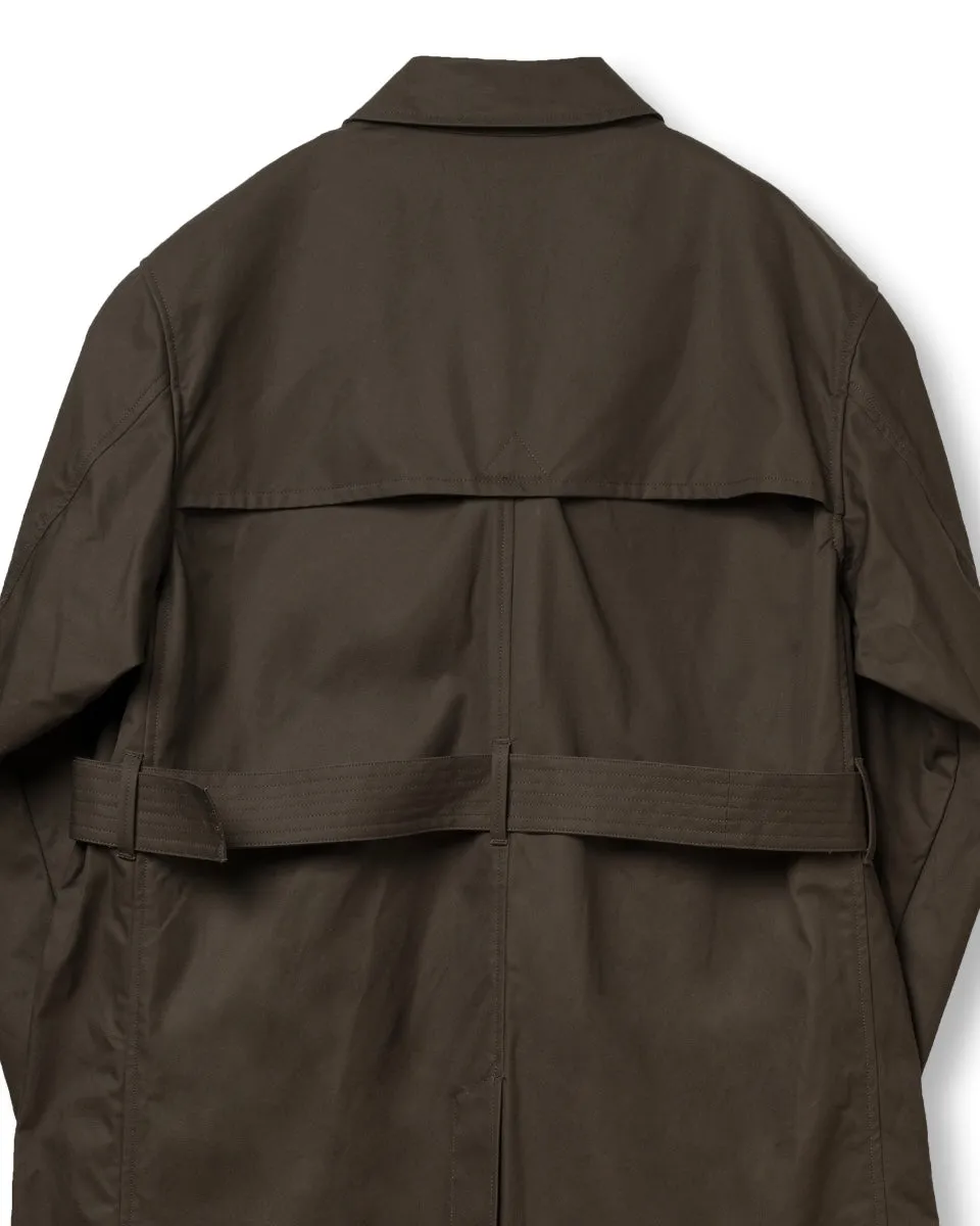 Ventile Motorcycle Coat in Black