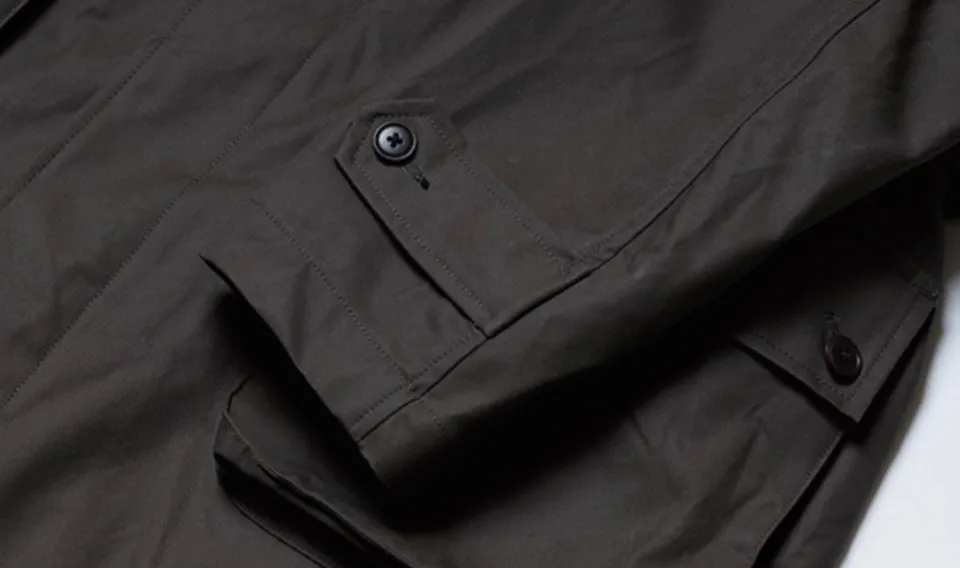 Ventile Motorcycle Coat in Black