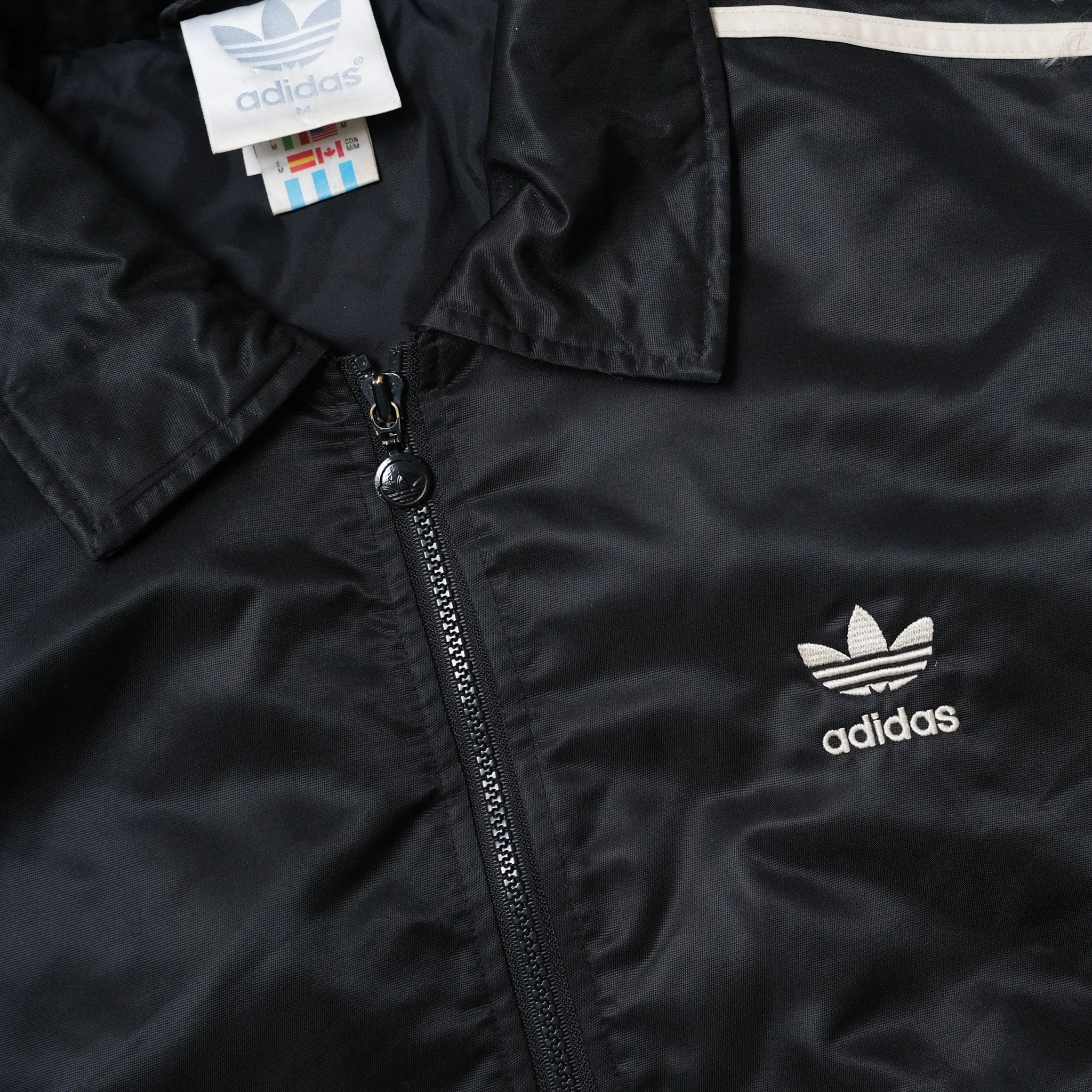 Vintage adidas padded Bomber Jacket Medium