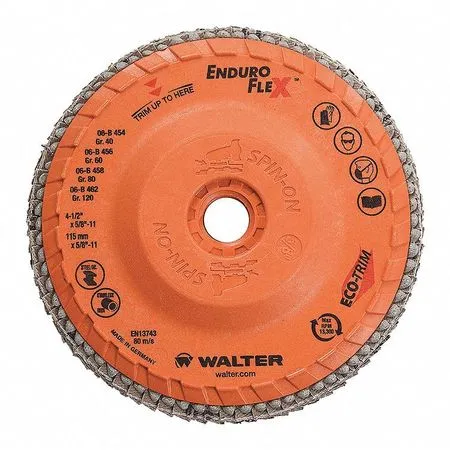 Walter Blending Disc 4-1/2" x 5/8"-11 GR: 120 06B462 - Pack/10