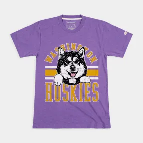 Washington Huskies Vintage-Inspired Throwback Tee