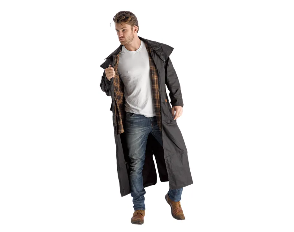 Waterproof Oilskin Long Coat Franklin