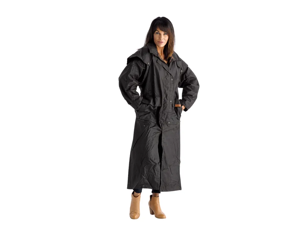 Waterproof Oilskin Long Coat Franklin