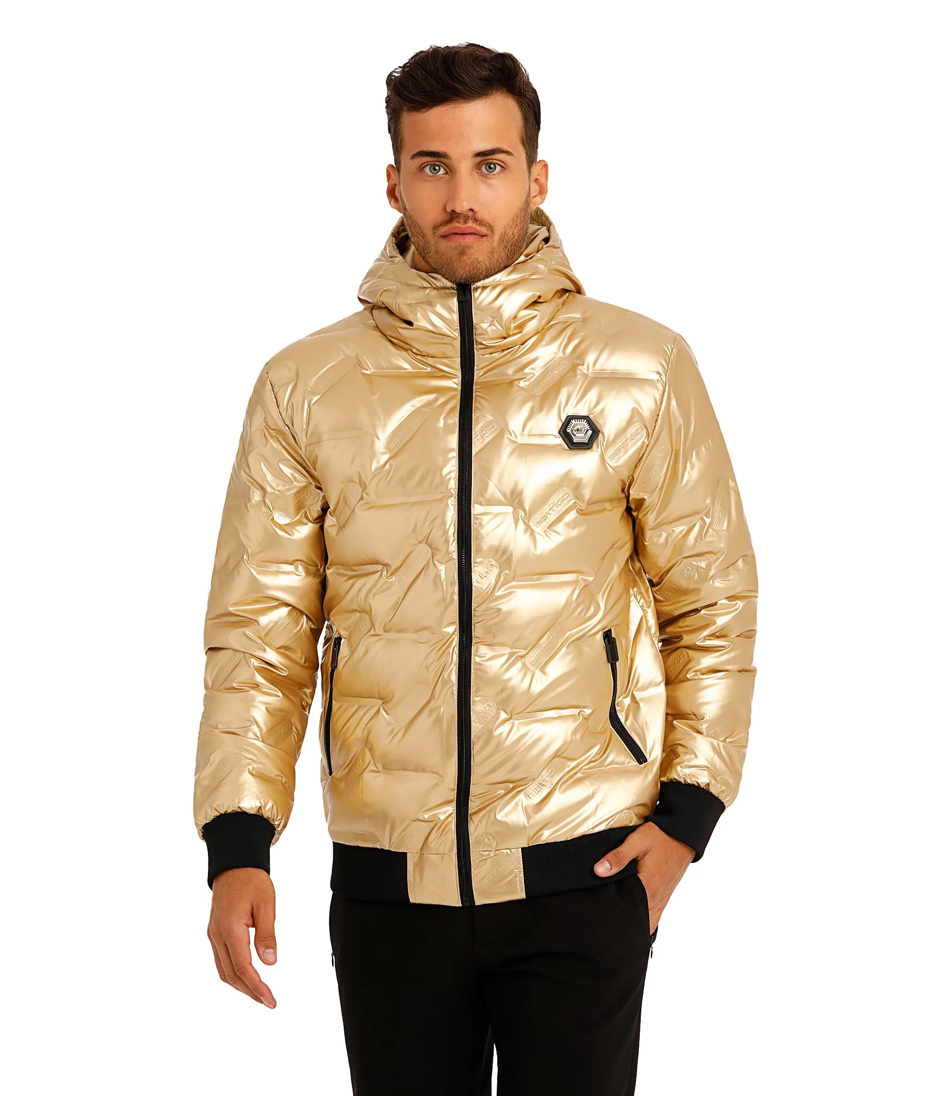 WOLF GOLD DOWN FILLED COAT