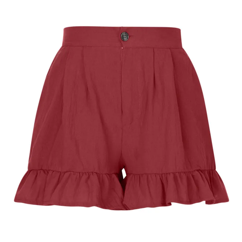 Women's High Waist Shorts