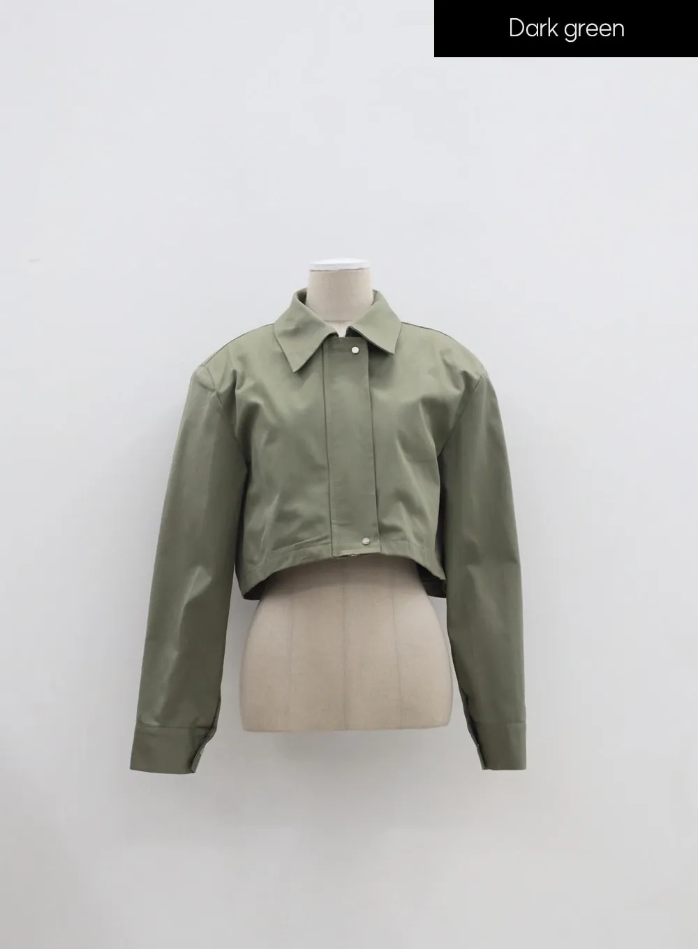 Zip-Up Cropped Jacket IM329