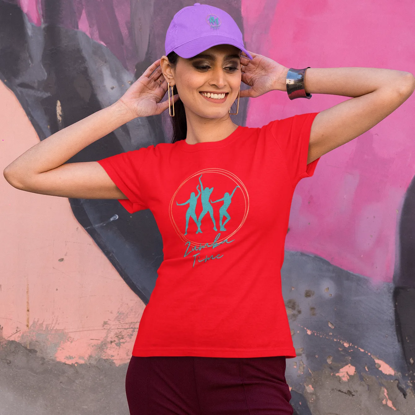 Zumba T Shirt for Women D59